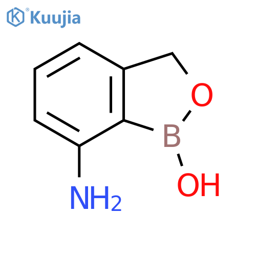 7-amino-1,3-dihydro-2,1-benzoxaborol-1-ol structure