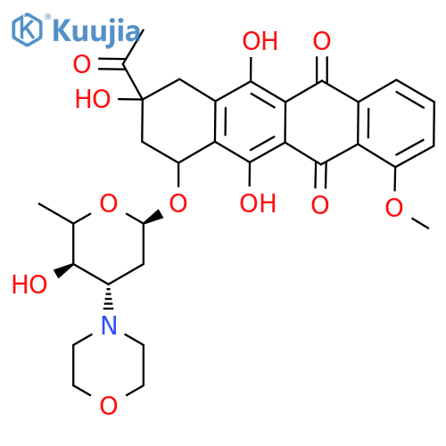 3'-(4-Morpholinyl)-3'-deaminodaunorubicin structure