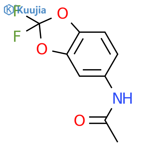 N-(2,2-Difluorobenzo1,3dioxol-5-yl)acetamide structure