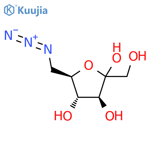 5-Azido-5-deoxy-D-fructose structure