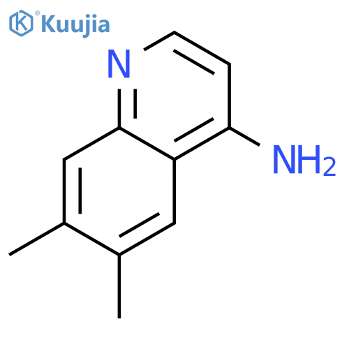 4-Amino-6,7-dimethylquinoline structure