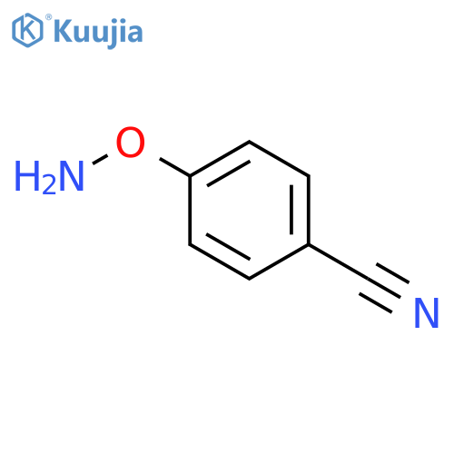 4-(aminooxy)benzonitrile structure