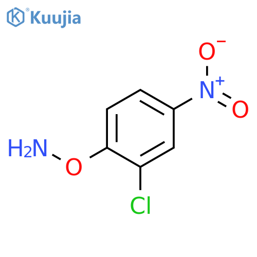 O-(2-Chloro-4-nitrophenyl)hydroxylamine structure