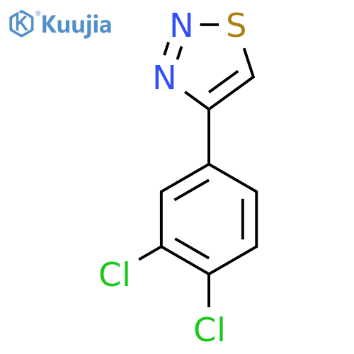 4-(3,4-Dichlorophenyl)-1,2,3-thiadiazole structure