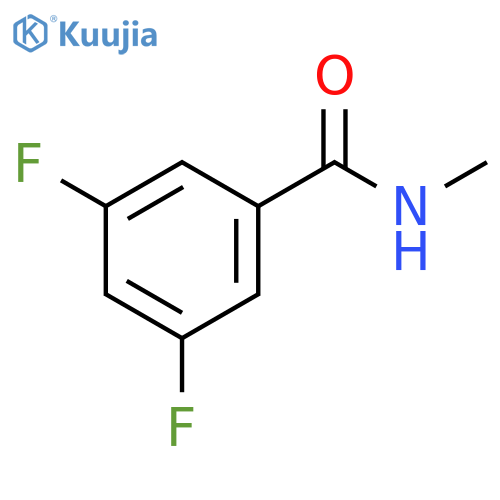 3,5-difluoro-N-methylbenzamide structure