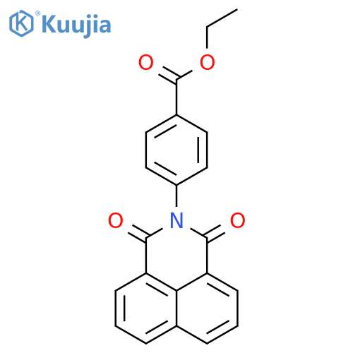 ethyl 4-{2,4-dioxo-3-azatricyclo7.3.1.0^{5,13}trideca-1(12),5,7,9(13),10-pentaen-3-yl}benzoate structure