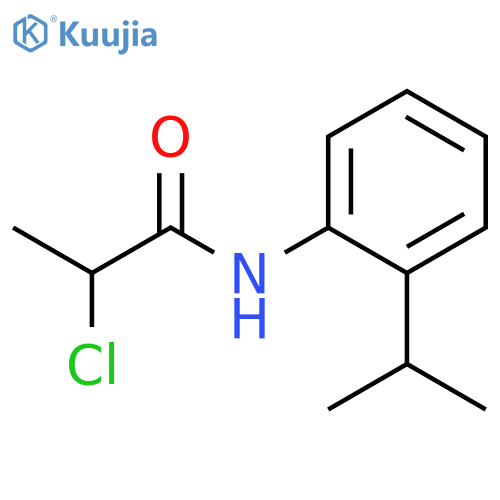 N-(2-Isopropylphenyl)-2-chloropropanamide structure
