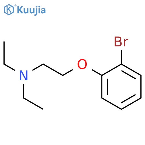 2-(2-Bromophenoxy)-N,N-diethylethanamine structure