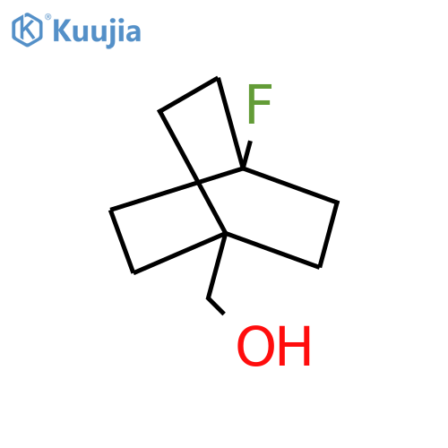 {4-fluorobicyclo[2.2.2]octan-1-yl}methanol structure
