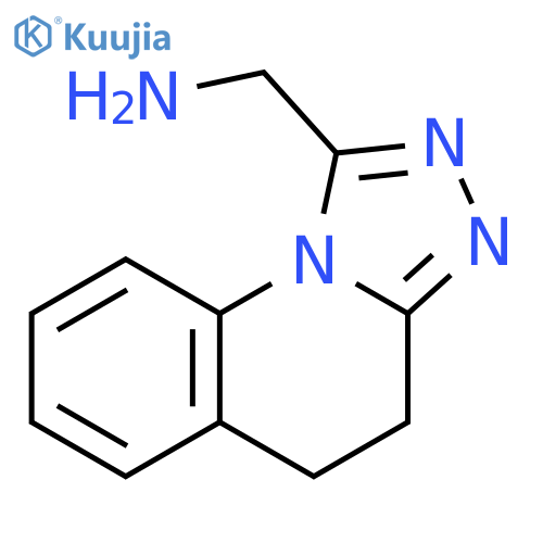 {4H,5H-1,2,4triazolo4,3-aquinolin-1-yl}methanamine structure