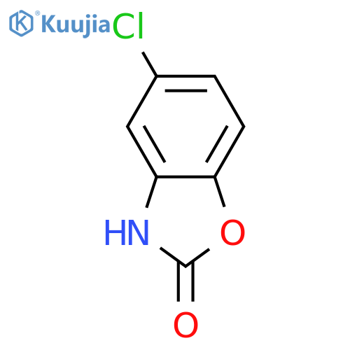 Chlorzoxazone structure
