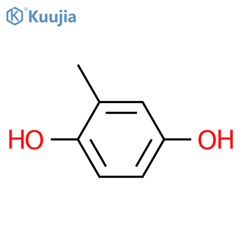 Methylhydroquinone structure