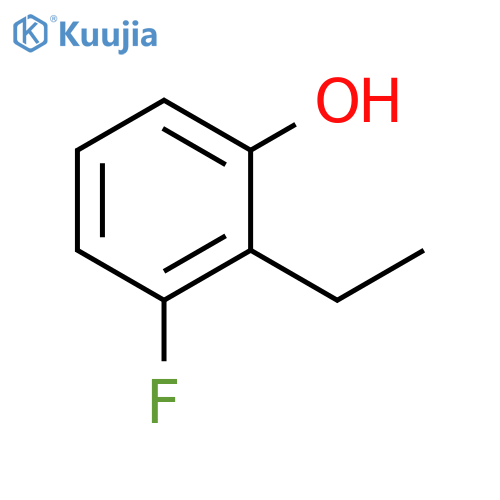 2-ethyl-3-fluorophenol structure