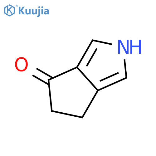 5,6-dihydro-2H-cyclopenta[c]pyrrol-4-one structure