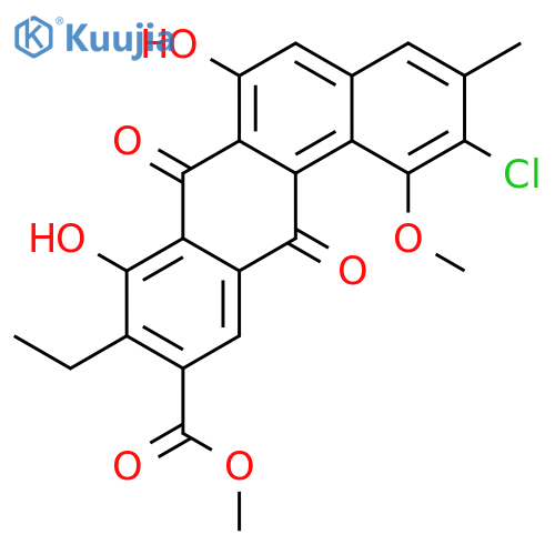 Chlorocyclinone A structure