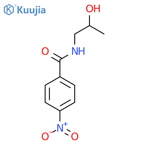 N-(2-Hydroxypropyl)-4-nitrobenzamide structure
