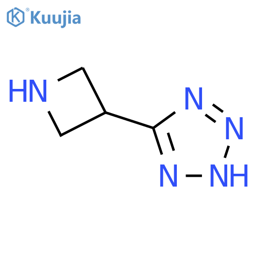 5-(azetidin-3-yl)-2H-1,2,3,4-tetrazole structure