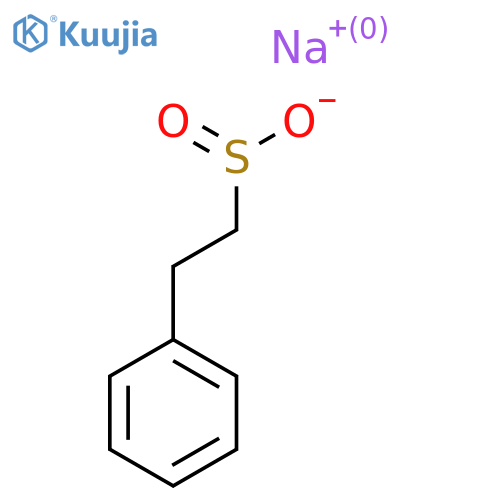 Sodium 2-phenylethane-1-sulfinate structure