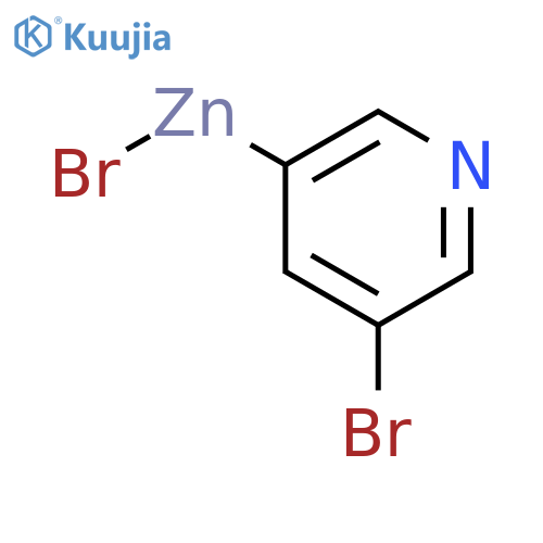 (5-Bromopyridin-3-yl)zinc bromide, 0.25 M in THF structure