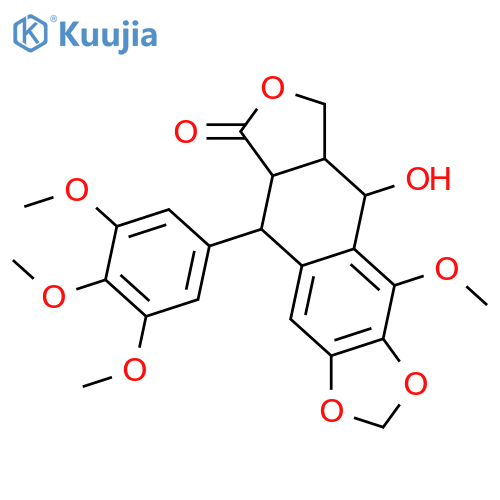 2,7'-Cyclo-3',4,4',5,5',6,7-heptahydroxy-8,8'-lignan-9',9-olide; (7S,7'R,8R,8'R)-form, 4,5-Methylene, 3',4',5',6-tetra-Me ether structure