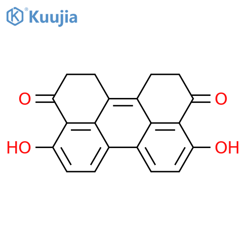 4,9-Dihydroxy-3,10-perylenedione; 1,2,11,12-Tetrahydro structure