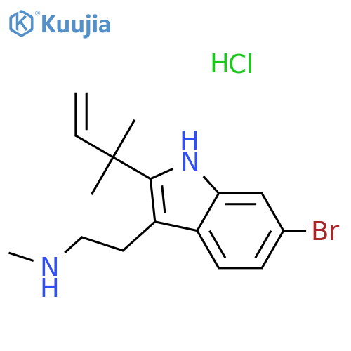 Desformylflustrabromine hydrochloride structure