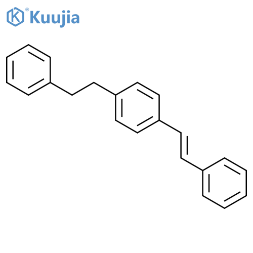 1-(trans-2-Phenylethenyl)-4-(2-phenylethyl)benzene structure