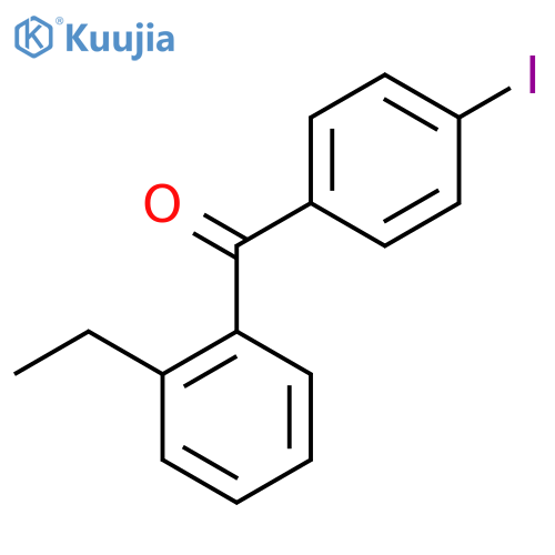 2-Ethyl-4'-iodobenzophenone structure