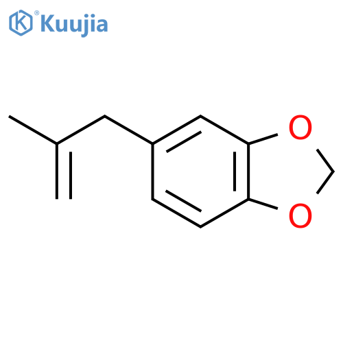 3-[(3,4-Methylenedioxy)phenyl]-2-methyl-1-propene structure