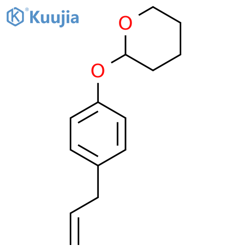 3-(4-(Tetrahydro-pyran-2-yloxy)phenyl)-1-propene structure
