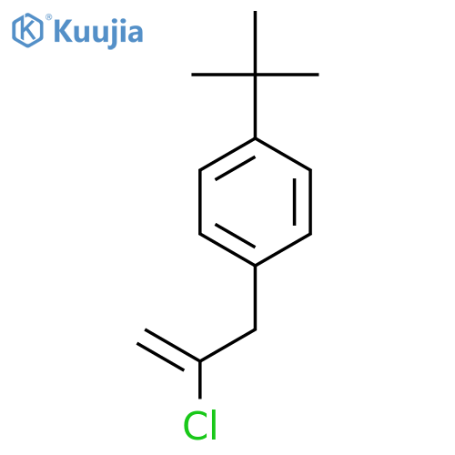 3-(4-Tert-butylphenyl)-2-chloro-1-propene structure