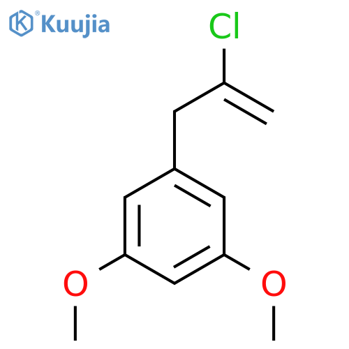 2-Chloro-3-(3,5-dimethoxyphenyl)-1-propene structure