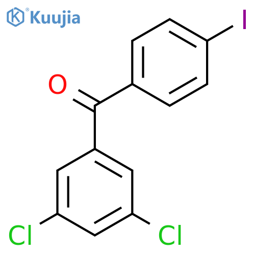3,5-Dichloro-4'-iodobenzophenone structure