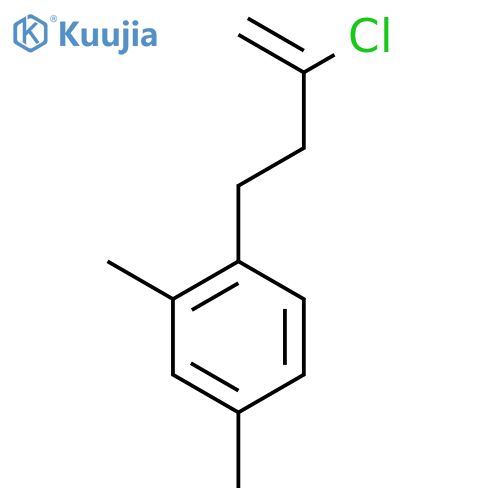 2-Chloro-4-(2,4-dimethylphenyl)-1-butene structure