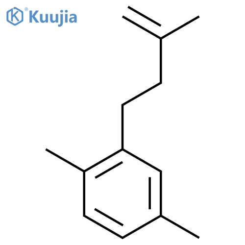 4-(2,5-Dimethylphenyl)-2-methyl-1-butene structure