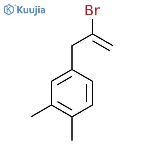 2-Bromo-3-(3,4-dimethylphenyl)-1-propene structure