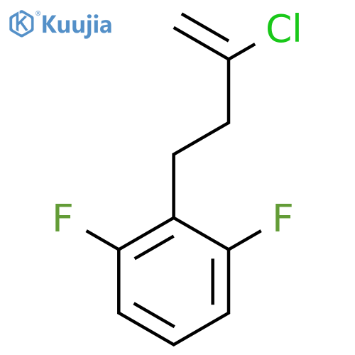 2-Chloro-4-(2,6-difluorophenyl)-1-butene structure