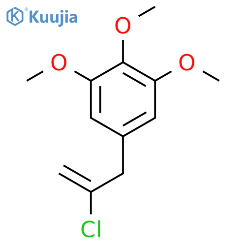 2-Chloro-3-(3,4,5-trimethoxyphenyl)-1-propene structure