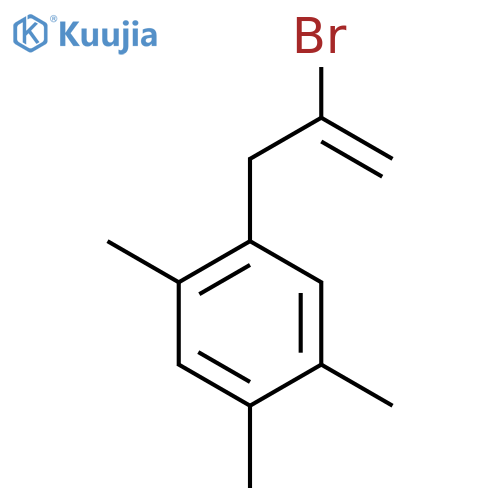 2-Bromo-3-(2,4,5-trimethylphenyl)-1-propene structure