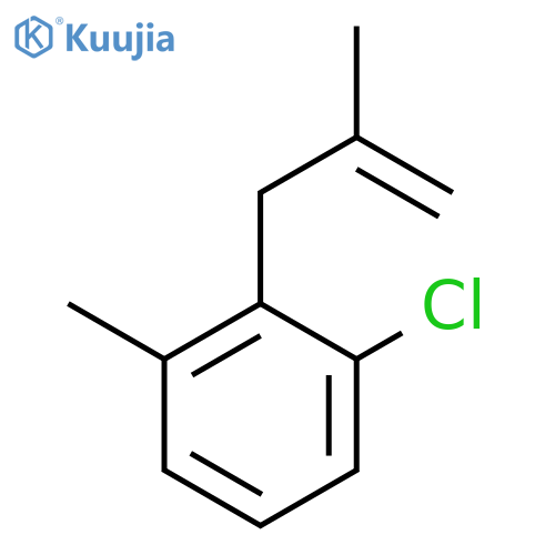 3-(2-Chloro-6-methylphenyl)-2-methyl-1-propene structure