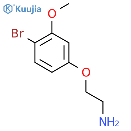 2-(4-bromo-3-methoxyphenoxy)ethan-1-amine structure