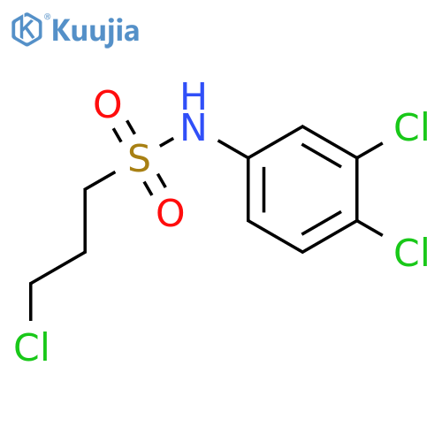 3-Chloro-N-(3,4-dichlorophenyl)-1-propanesulfonamide structure