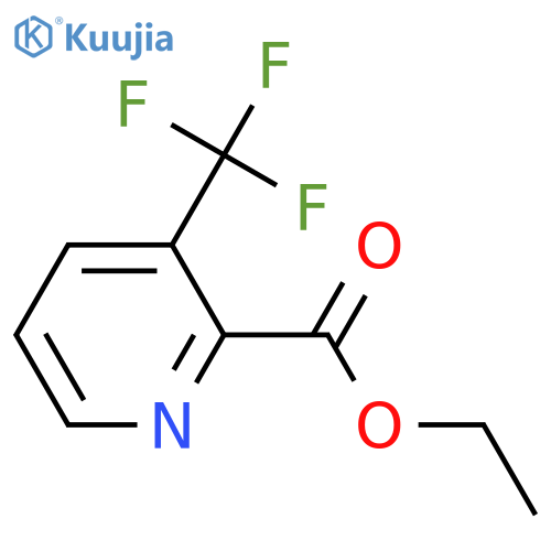 Ethyl 3-(trifluoromethyl)picolinate structure