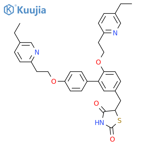 3-2-(5-Ethyl-2-pyridinyl)ethoxyphenyl Pioglitazone Impurity structure
