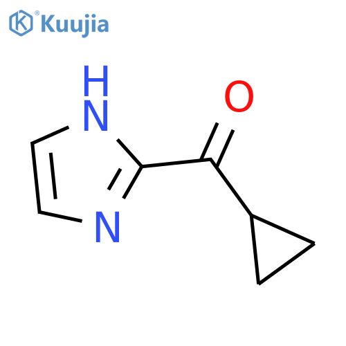 2-cyclopropanecarbonyl-1H-imidazole structure