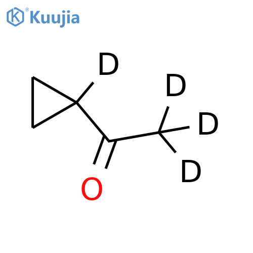 CYCLOPROPYL-1-D1 METHYL-D3 KETONE structure