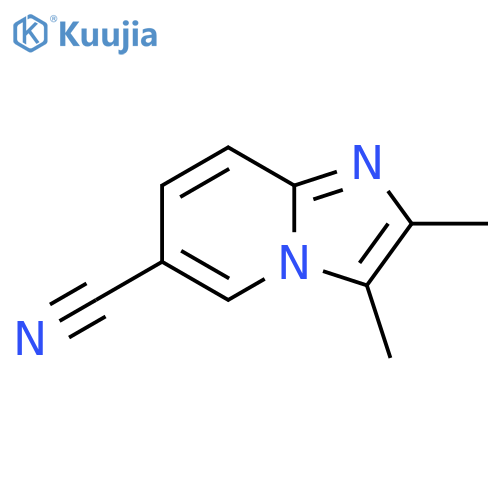 2,3-dimethyl-Imidazo[1,2-a]pyridine-6-carbonitrile structure