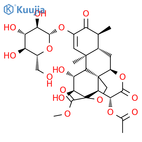 Yadanzioside F structure