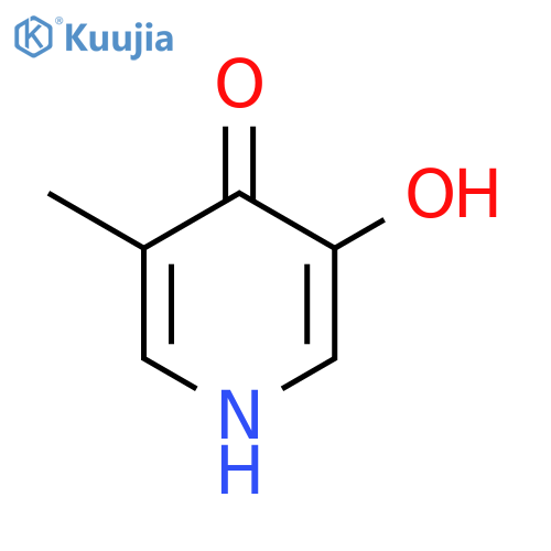 4(1H)-Pyridinone,3-hydroxy-5-methyl- structure