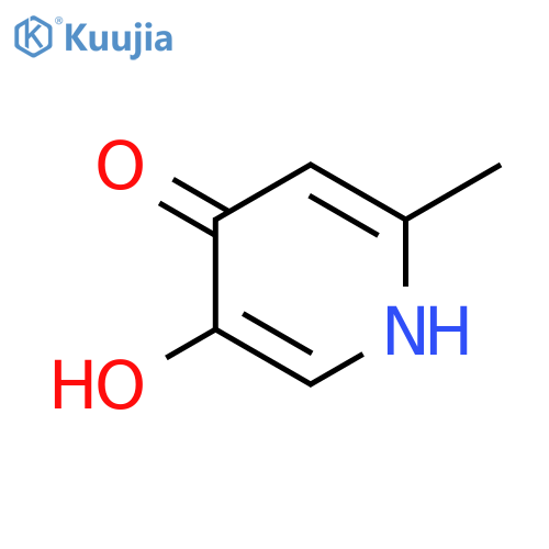 4(1H)-Pyridinone,5-hydroxy-2-methyl- structure